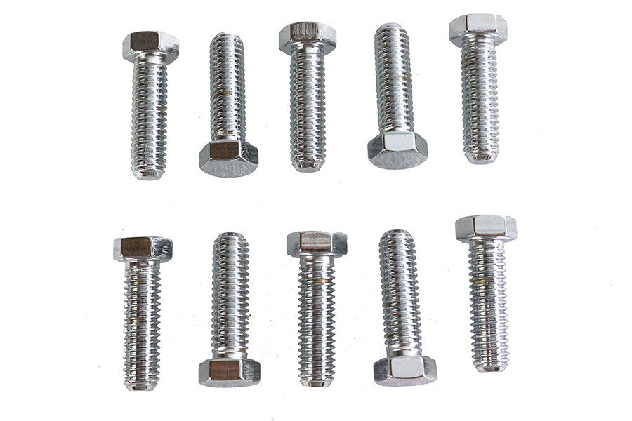 Colony #HHC-626 - Hex Cap Bolts Chrome 7/16-14 X 1-1/2 inch