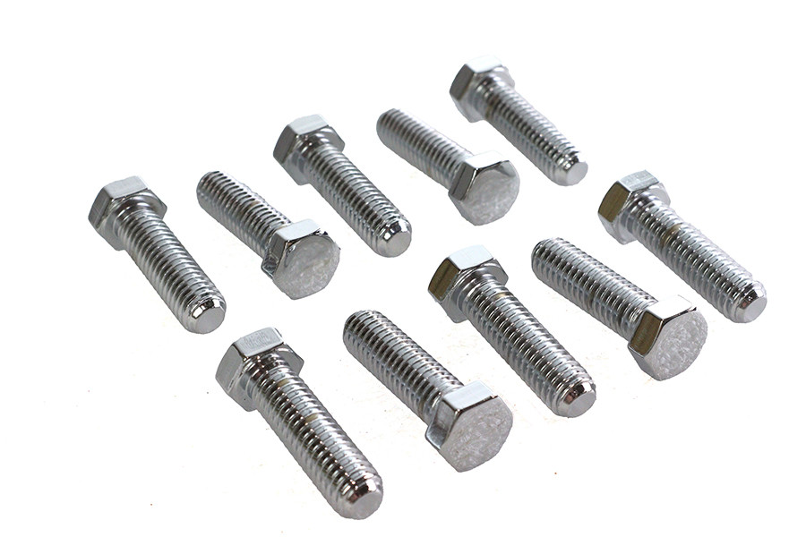 Colony #HHC-626 - Hex Cap Bolts Chrome 7/16-14 X 1-1/2 inch