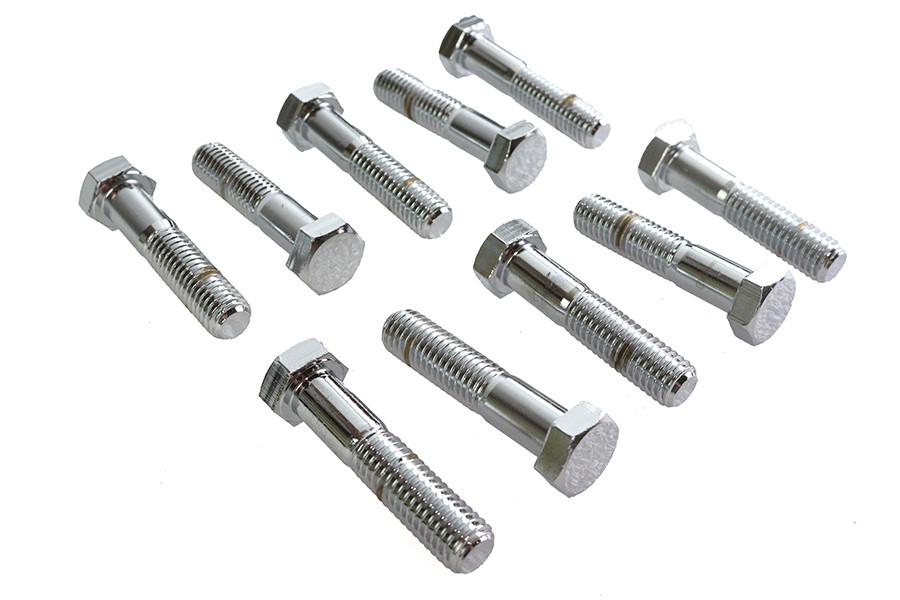Gardner-Westcott #11426 - Hex Cap Bolts Chrome 1/2-13 X 2-1/4 inch