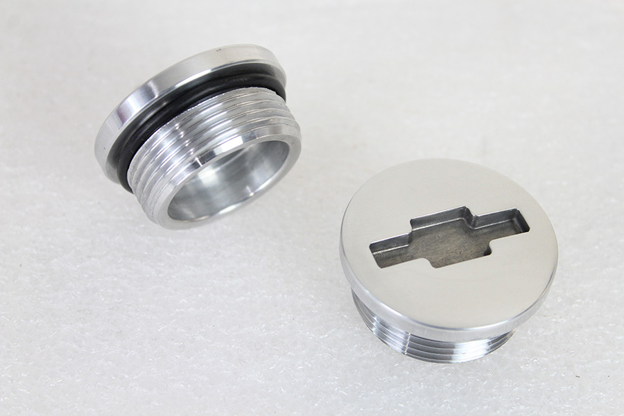 V-Twin - Primary Cover Cap Set Polished