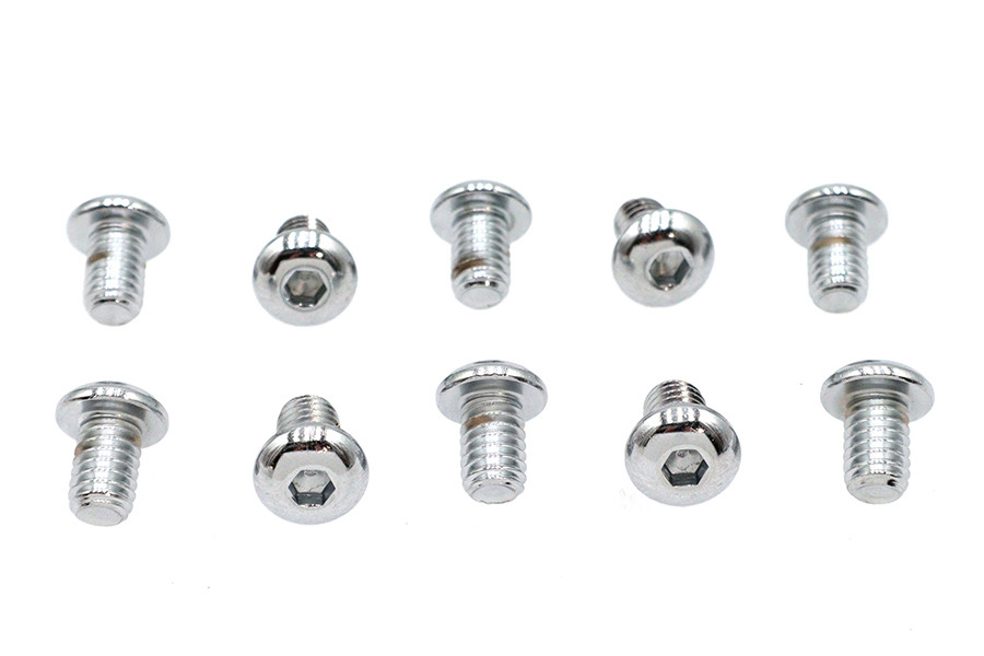 Gardner-Westcott #13270 - Allen Button Head Screws Chrome 5/16 inch X 1/2 inch