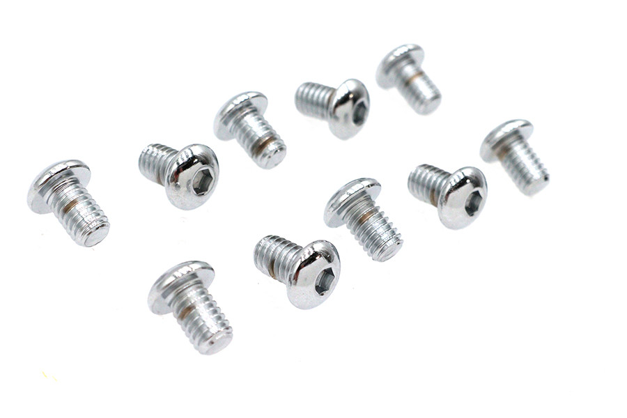 Gardner-Westcott #13270 - Allen Button Head Screws Chrome 5/16 inch X 1/2 inch