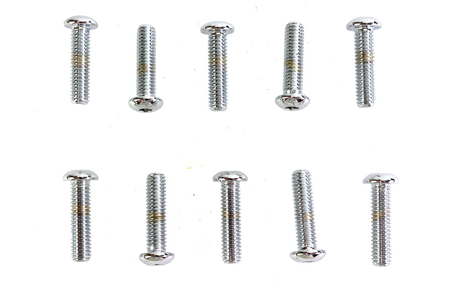 Colony #BHC-844 - Allen Button Head Screws Chrome 5/16 inch X 1-1/4 inch