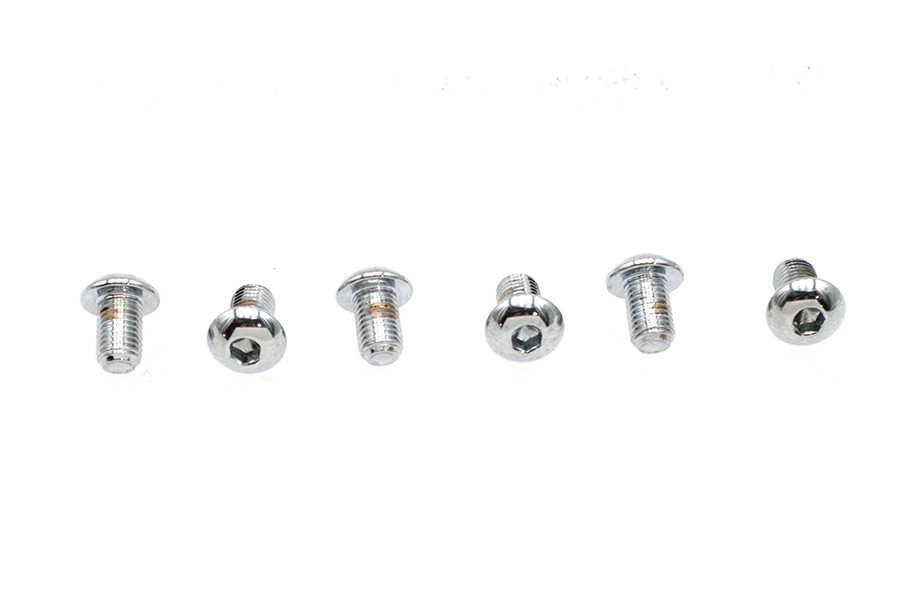 Colony #BHC-812 - Allen Button Head Screws Chrome 5/16 inch X 1/2 inch