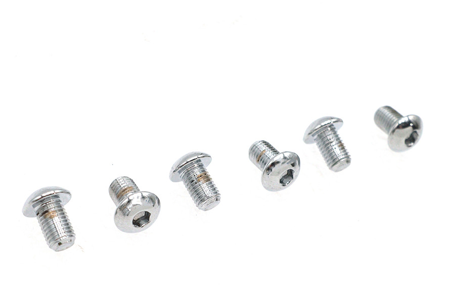Colony #BHC-812 - Allen Button Head Screws Chrome 5/16 inch X 1/2 inch