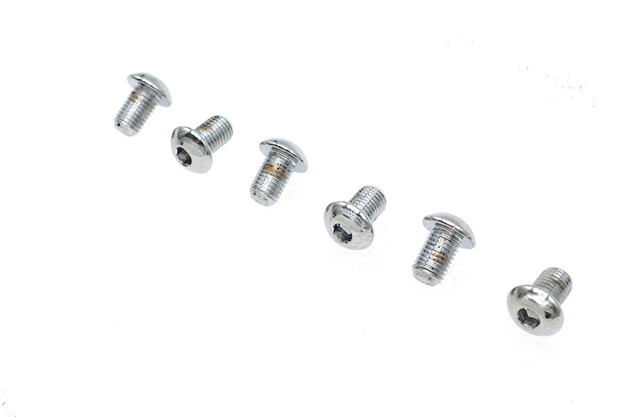 Colony #BHC-812 - Allen Button Head Screws Chrome 5/16 inch X 1/2 inch