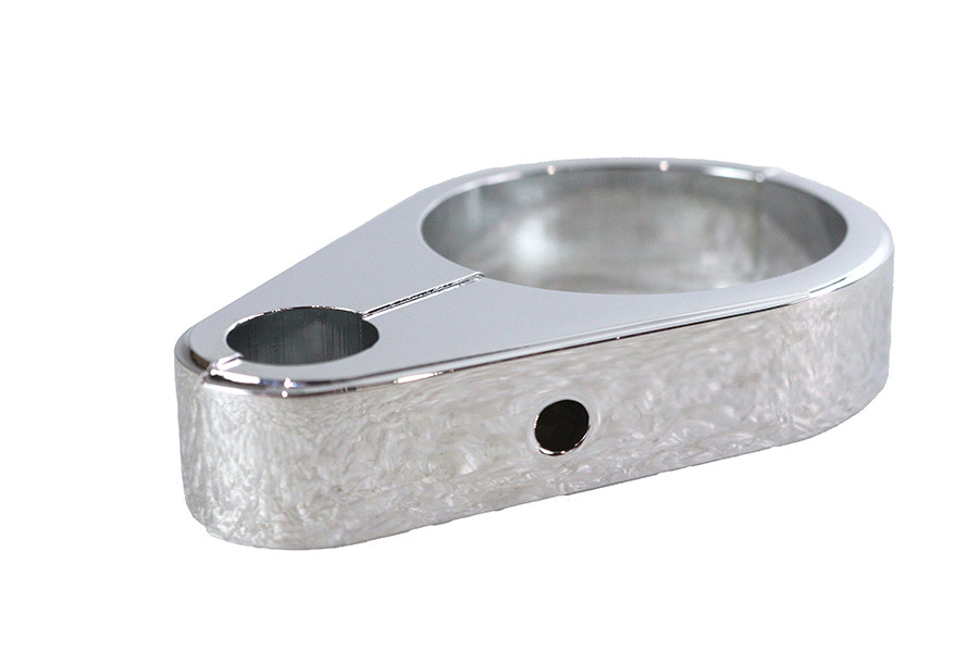 V-Twin - 35mm Clutch Cable Clamp Chrome