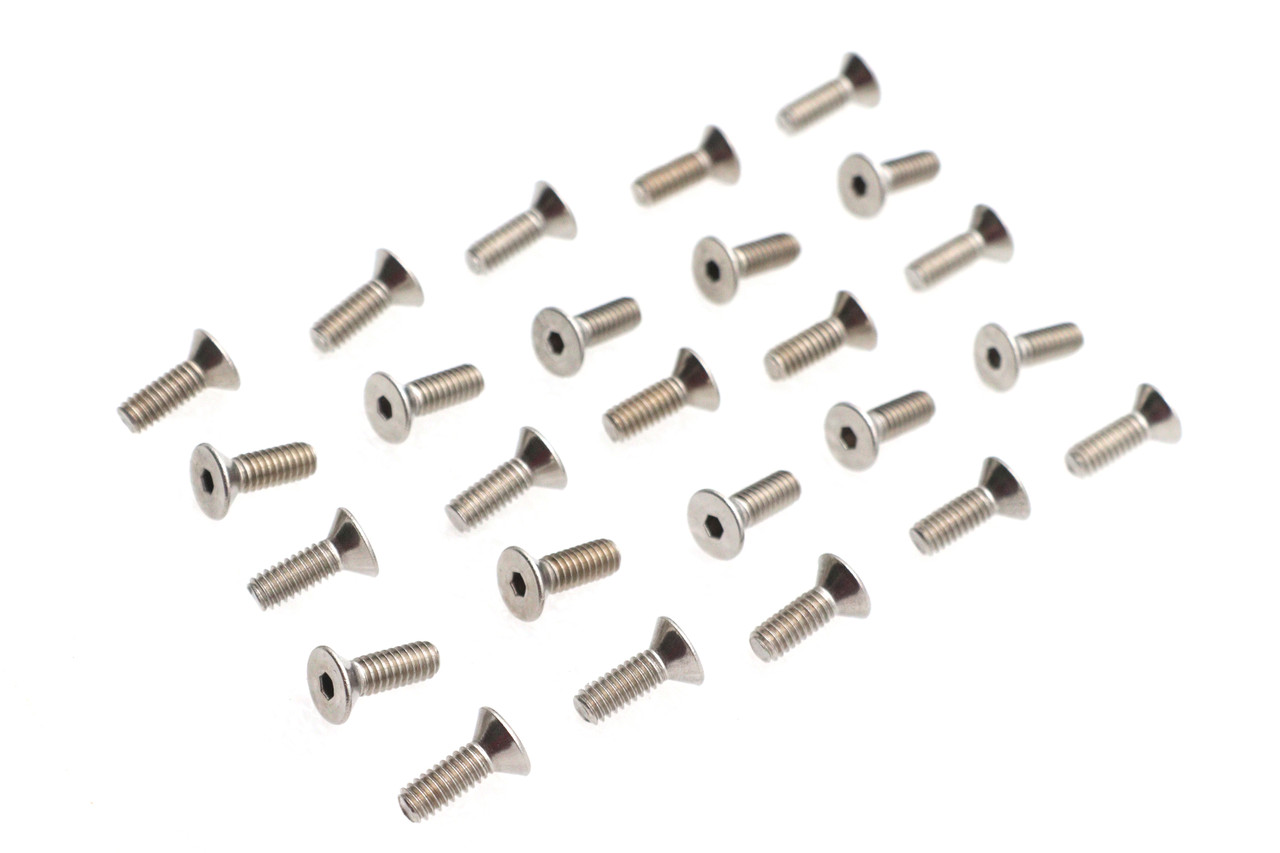 V-Twin - Handlebar Master Cylinder Cover Screw Stainless Steel