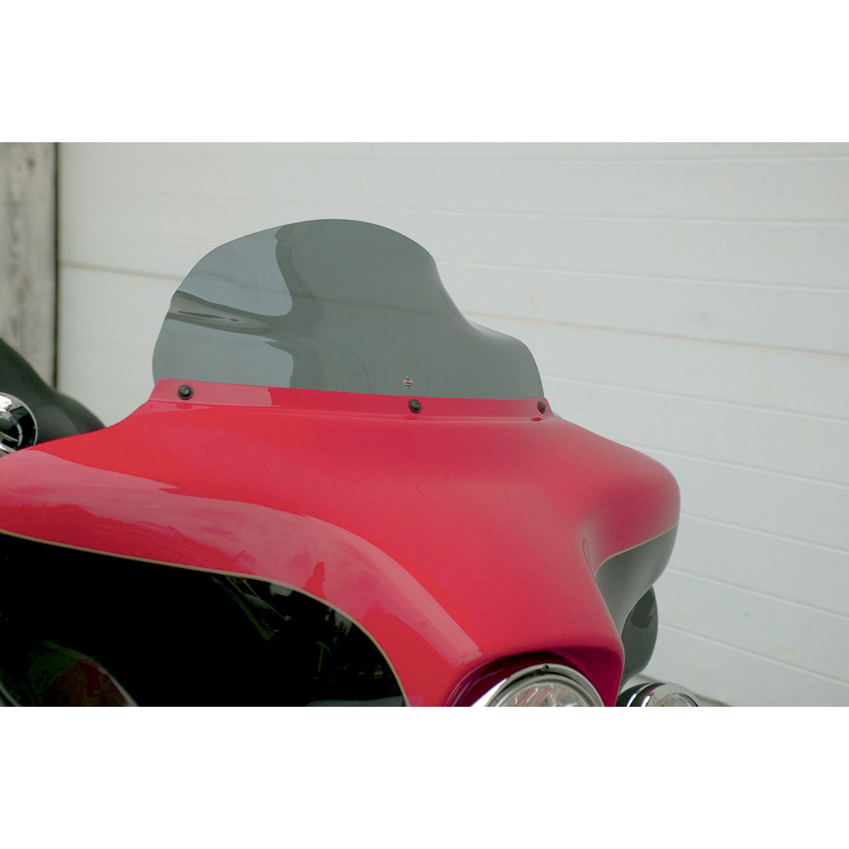 Klock Werks #KWW-01-0210 - Flare® Windshield - 8-1/2" - Smoke - '96-'13 FLT
