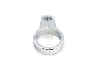 V-Twin #77743 - Chrome Cable Clamp 1-1/4 inch