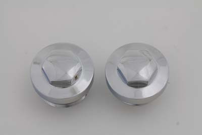 V-Twin - Primary Cover Cap Set Chrome