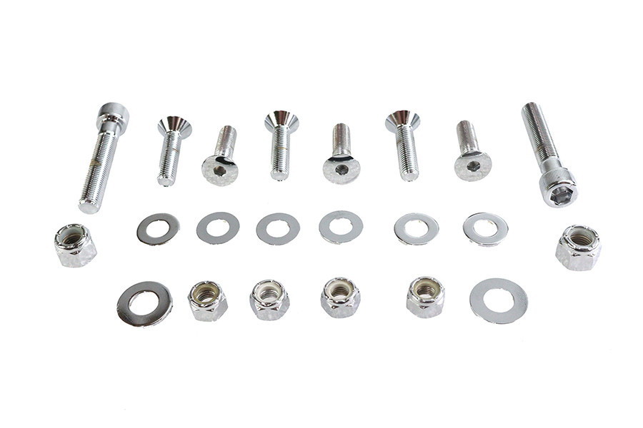 Gardner-Westcott #C-80-05 - Fender Strut Bolt Kit Allen Chrome