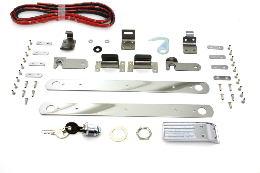 V-Twin - Saddlebag Hardware Kit for One Side