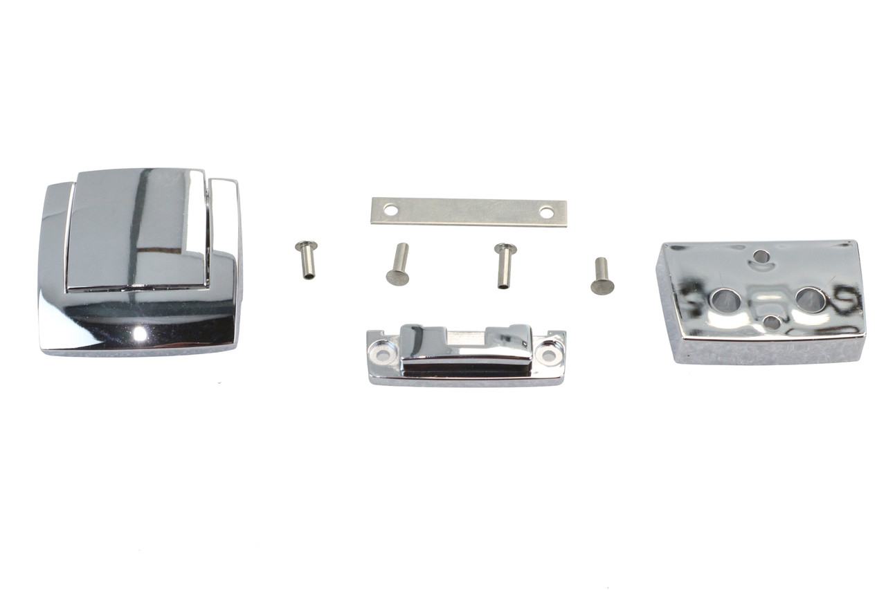 V-Twin #90651-95A - Chrome Tour-Pak Luggage Latch