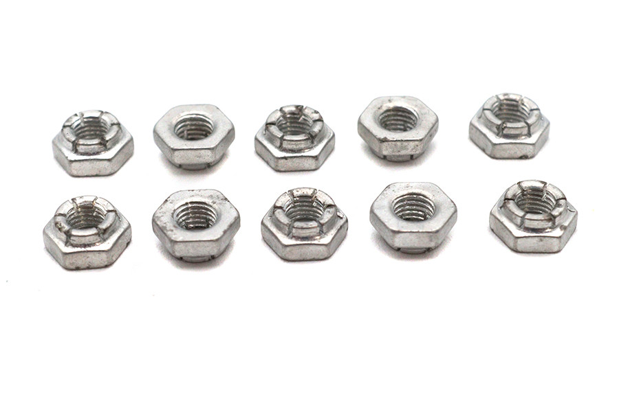 V-Twin #70997994 - Flexloc Nut 1/4 inch-28 Cadmium