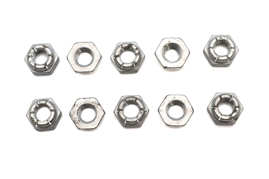 V-Twin #70997994 - Flexloc Nut 1/4 inch-28 Cadmium