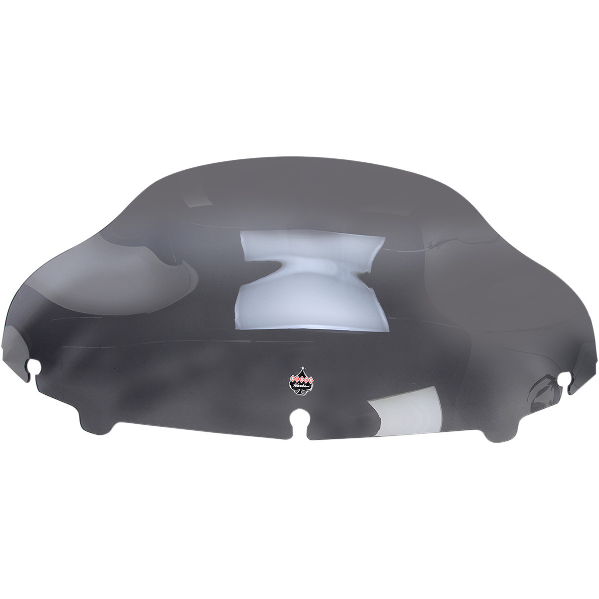Klock Werks #KWW-01-0199-2014 - Flare® Windshield - 6-1/2" - Dark Smoke - '14-'25 FLH