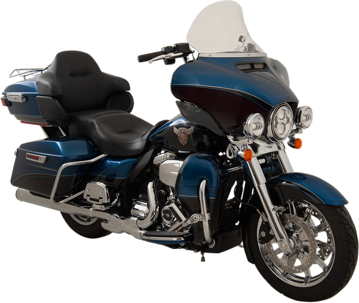 Klock Werks #KWW-01-0206-2014 - Flare Windshield - 11-1/2" - Clear - '14-'23 FLHT