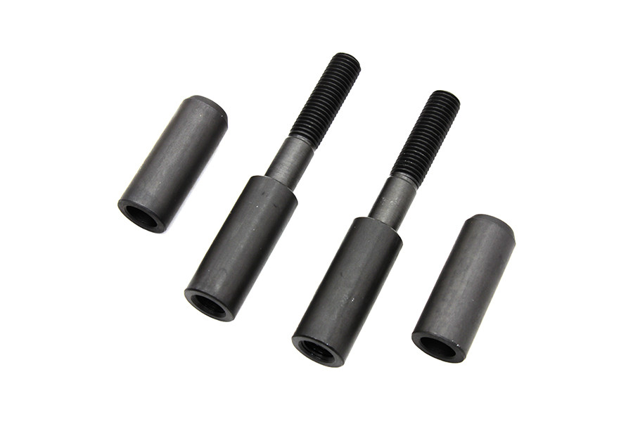 V-Twin #07836A - Black Phosphate Mirror Relocation Kit