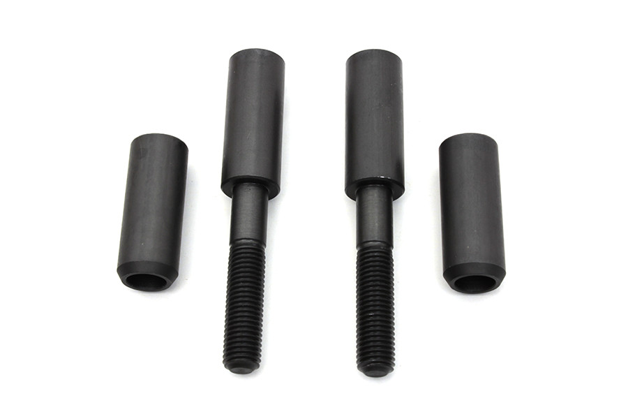 V-Twin #07836A - Black Phosphate Mirror Relocation Kit