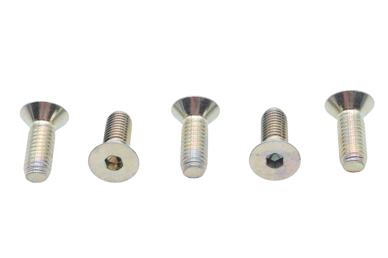 Colony - Cast Wheel Front and Rear Disc Screw and Nut Kit Zinc