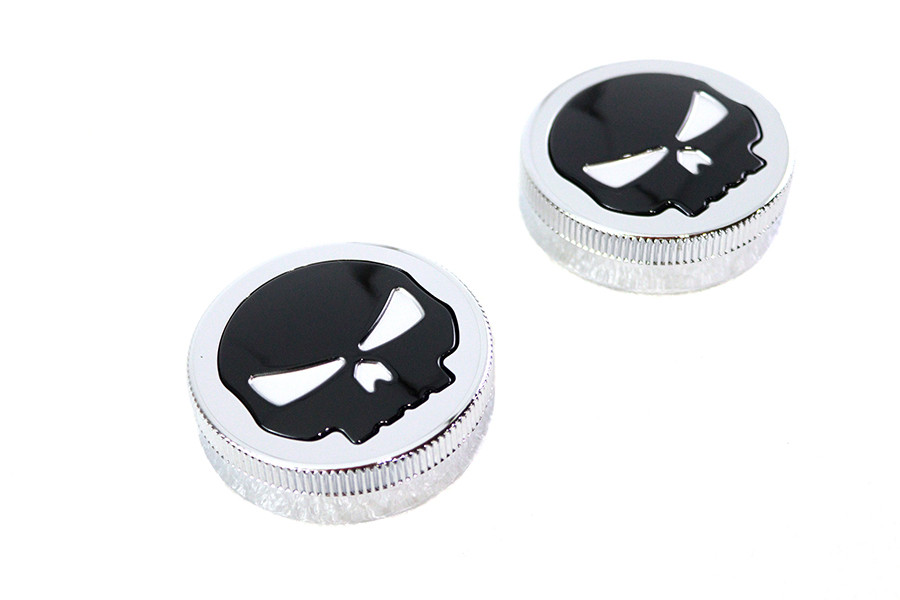 Wyatt Gatling #78574 - Skull Style Vented and Non-Vented Gas Cap Set