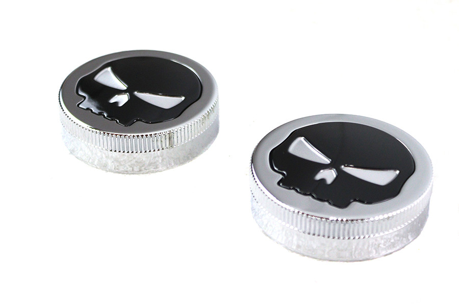 Wyatt Gatling #78574 - Skull Style Vented and Non-Vented Gas Cap Set