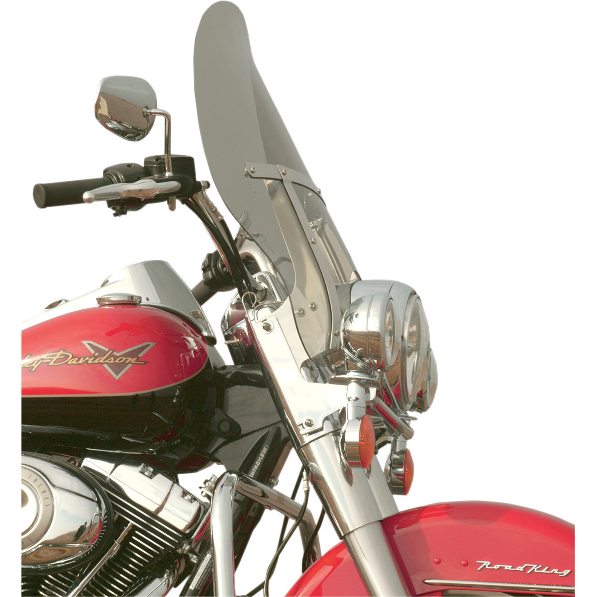 Klock Werks #KWW-02-0238 - Billboard Flare® Windshield - 16" - Tint - '94-'25 FLH/FLD