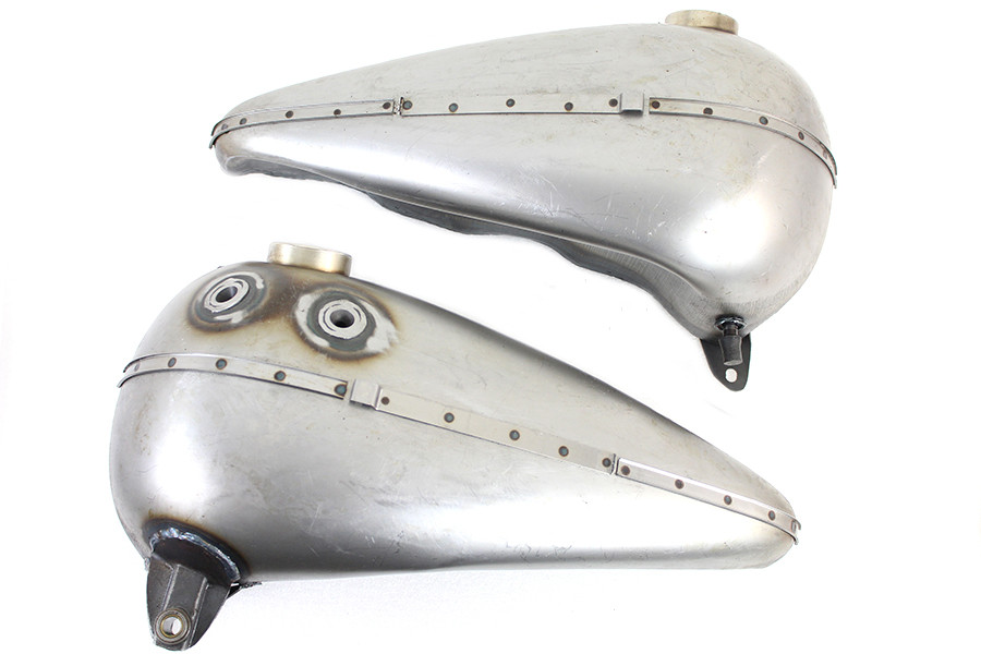 Wyatt Gatling - Fat Bob Gas Tank Set 3.5 Gallon