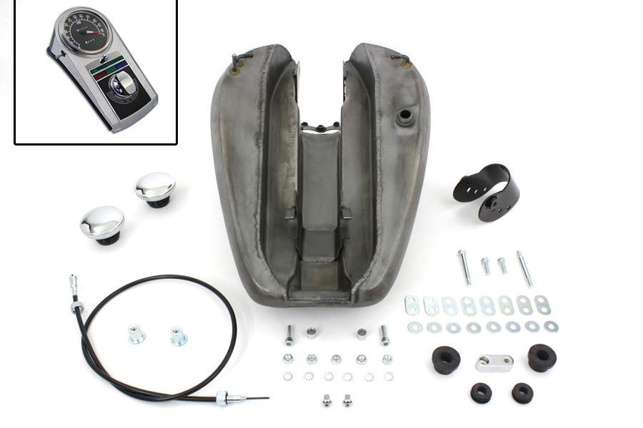 Wyatt Gatling - Bobbed 3.2 Gallon Gas Tank Kit