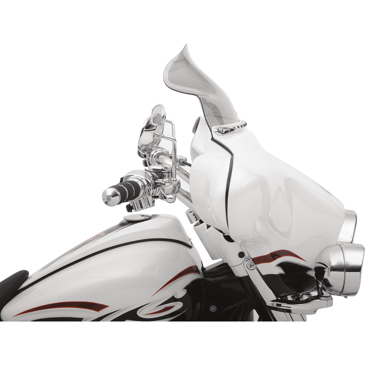 Klock Werks #KWW-01-0209 - Flare® Windshield - 8-1/2" - Tinted - '96-'13 FLH