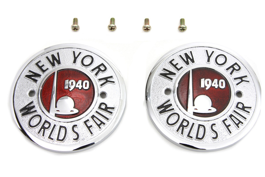 Wyatt Gatling - 1940 World's Fair Round Tank Emblem Set