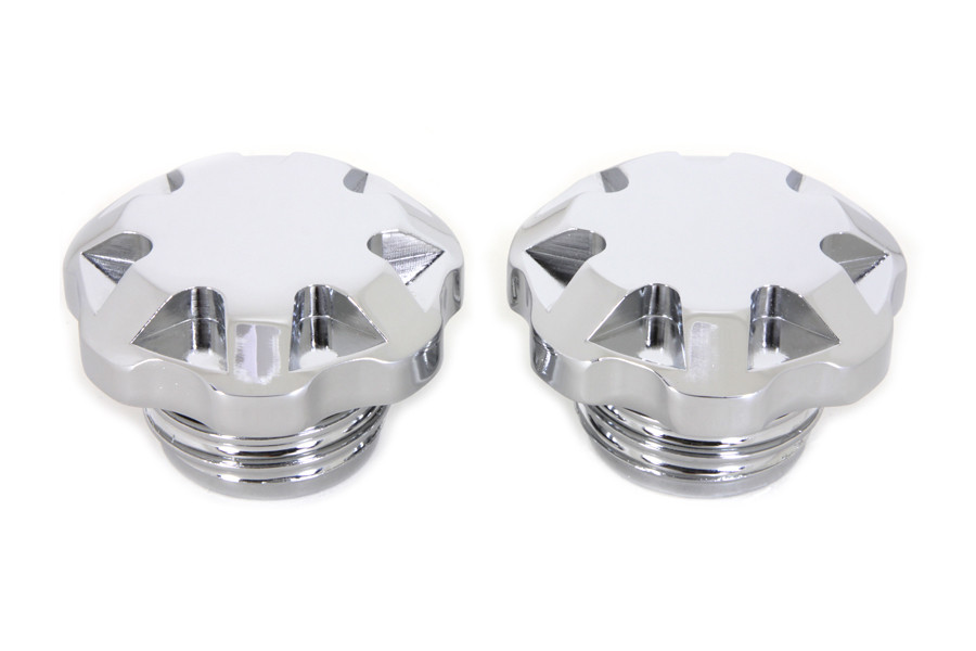 Wyatt Gatling #4924 - Techno Style Vented and Non-Vented Gas Cap Set
