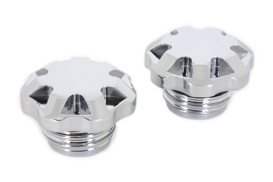 Wyatt Gatling #4924 - Techno Style Vented and Non-Vented Gas Cap Set