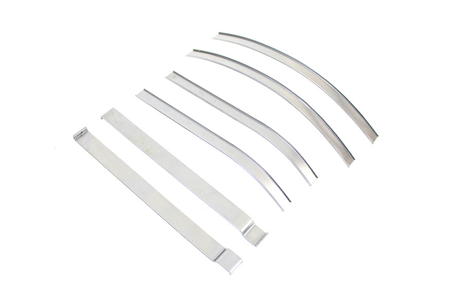 Wyatt Gatling - Emblem/Trim Mount Strip Set Raw Steel