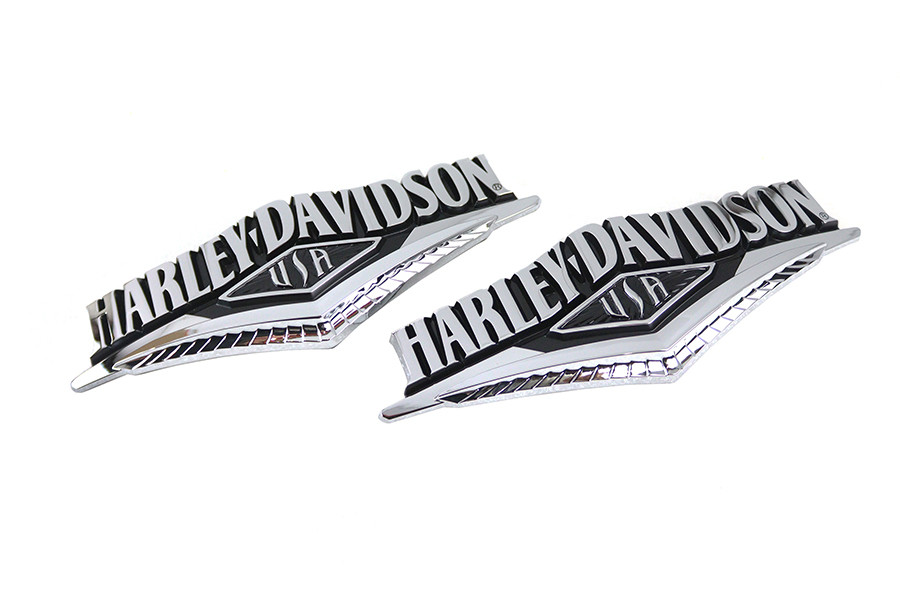 V-Twin - Factory Style Tank Emblem Set
