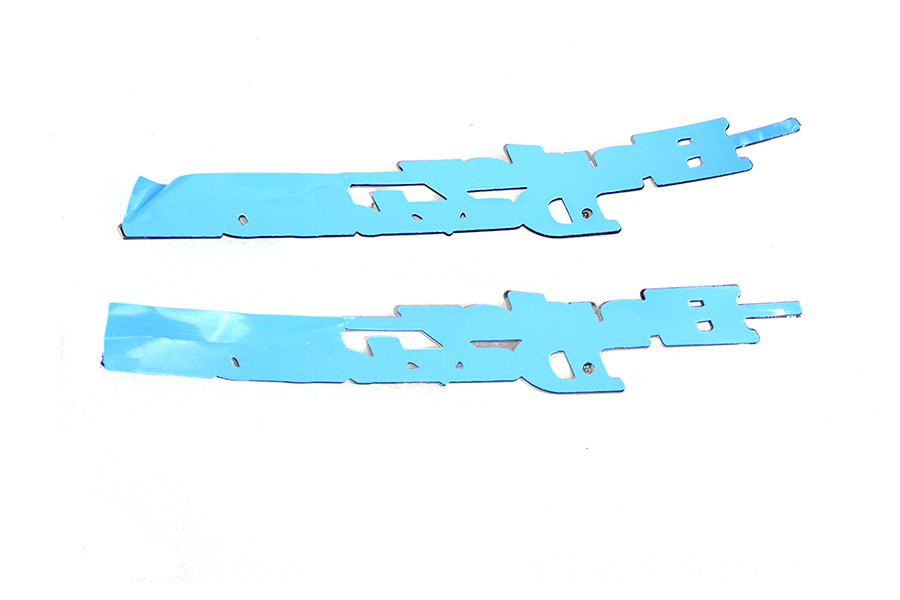 V-Twin - Factory Style Tank Emblem Set Chrome