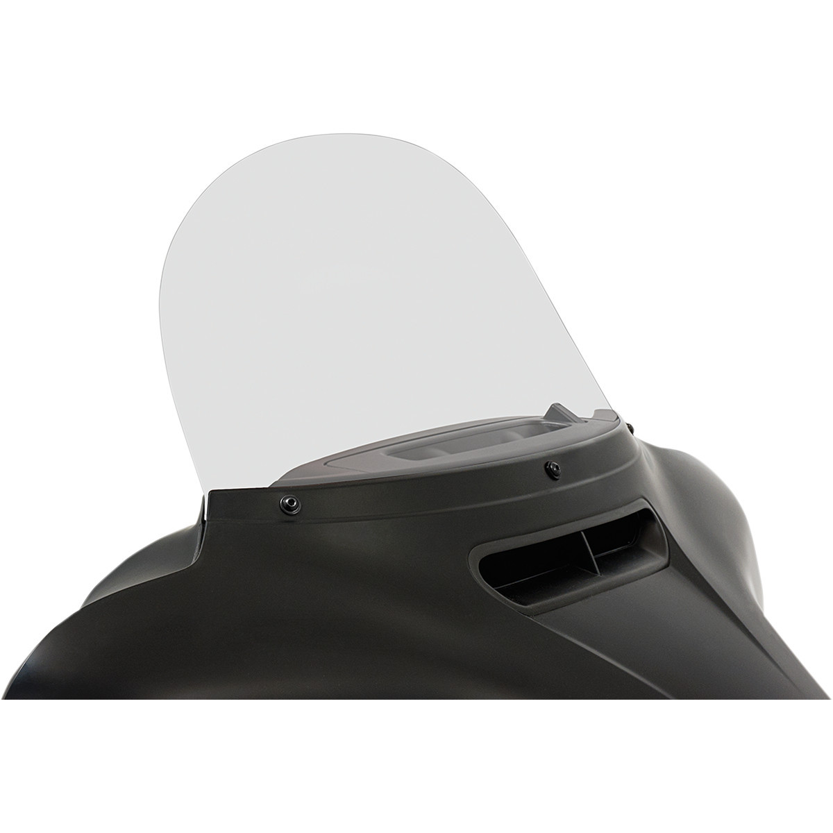 Memphis Shades #MEP8180 - Windshield - 12" - Clear - FLHT/X