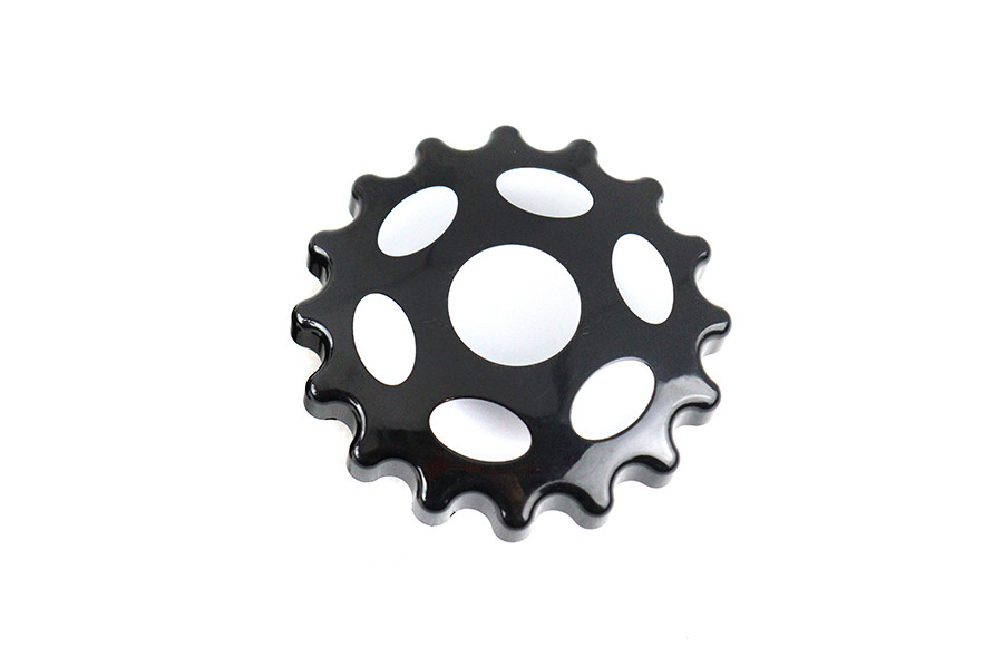 Wyatt Gatling #78084B - Sprocket Gas Cap Vented Black