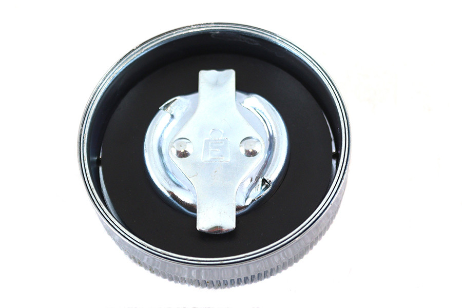 Wyatt Gatling #78574R - Chrome Skull Style Vented Gas Cap