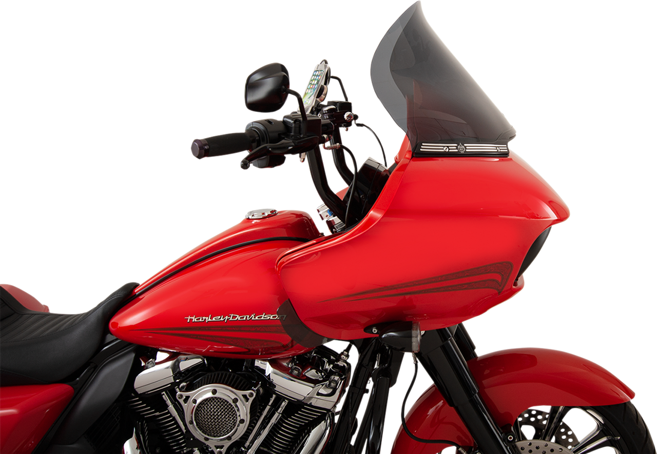 Flare Windshield - Dark Smoke - 15" - FLTR