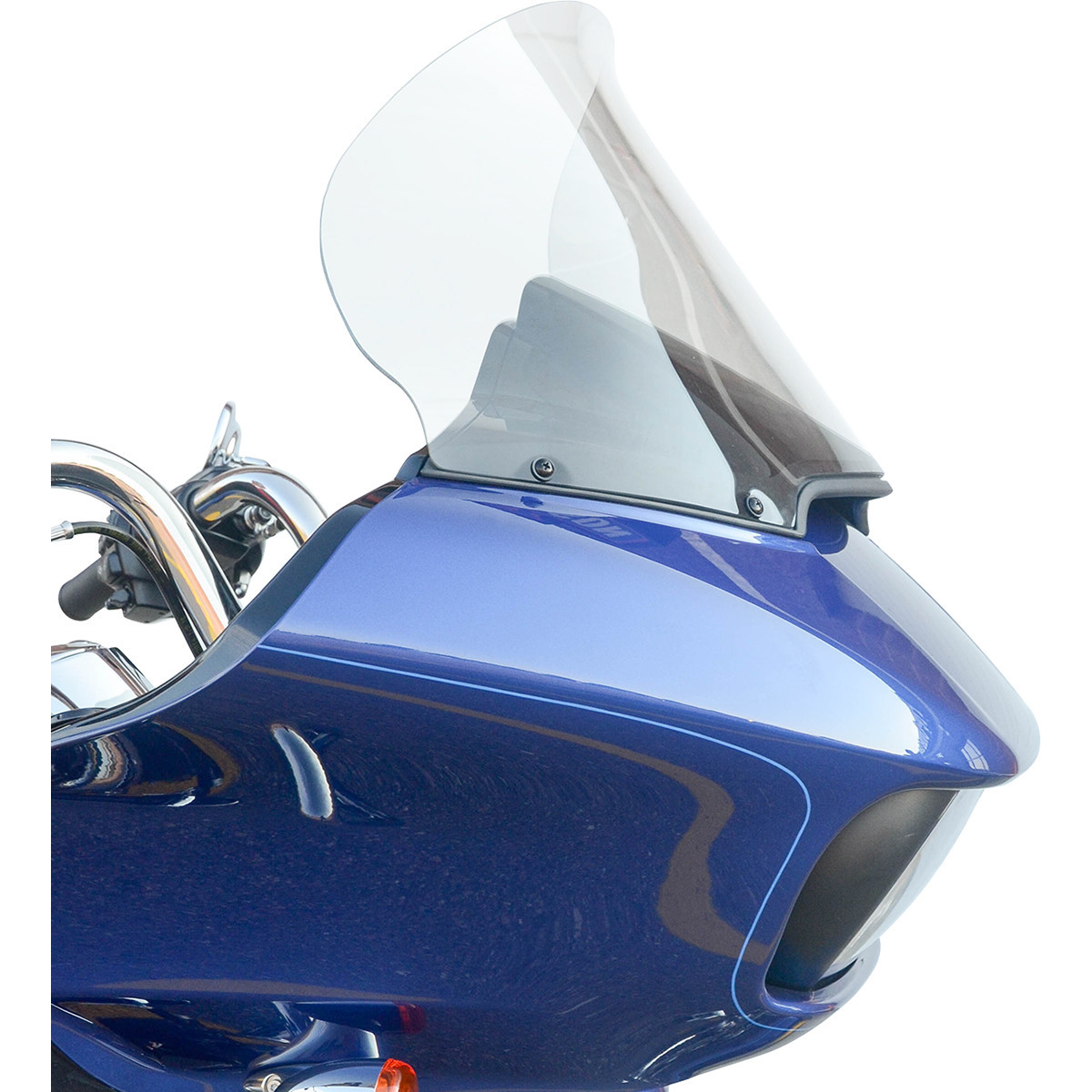 Klock Werks #KWW-01-0313 - Pro-Touring Flare® Windshield - 15" - Clear - '15-'25 FLTR