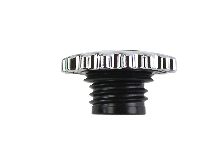 Wyatt Gatling #78085 - Sprocket Gas Cap Vented Chrome