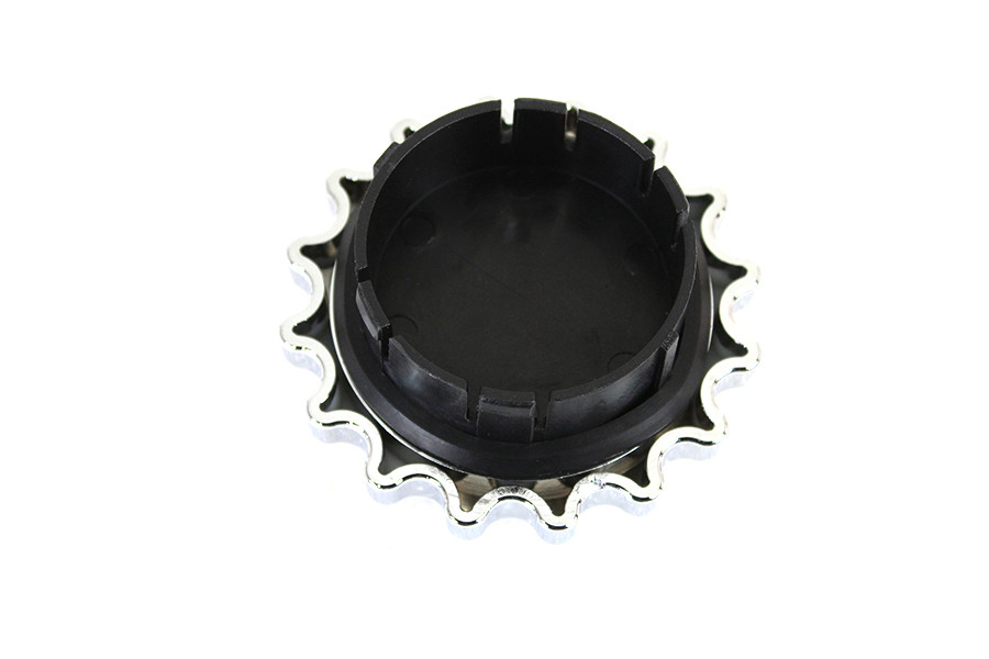 Wyatt Gatling #78086 - Sprocket Gas Cap Non-Vented Chrome