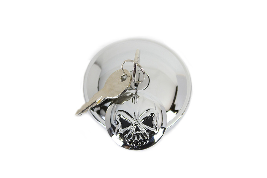 Wyatt Gatling #78399 - Keyed Gas Cap Vented Chrome