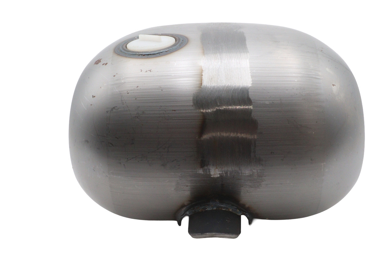 V-Twin #012986 - Laredo 3.1 Gallon Dished Gas Tank Raw