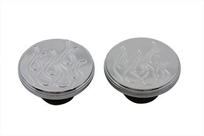 Wyatt Gatling #03-0342 - Flame Style Gas Cap Set Vented and Non-Vented