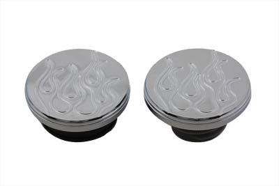 Wyatt Gatling #03-0343 - Flame Style Gas Cap Set Vented and Non-Vented