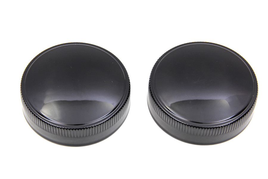 Wyatt Gatling #72935B - Replica Eaton Vented Gas Cap Set Black