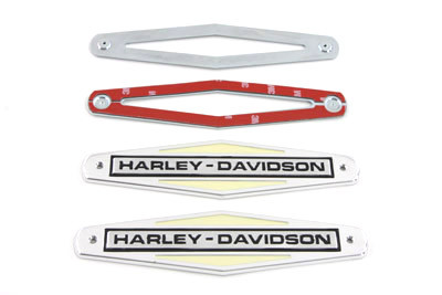 Wyatt Gatling - Gas Tank Emblems with Black Lettering